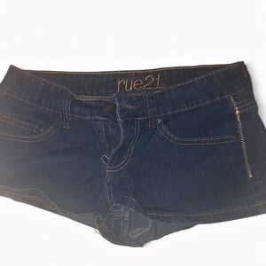 Rue21 Indigo Denim Shorts
